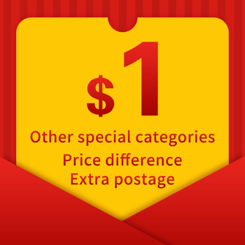 Other special categories/extra postage/price difference