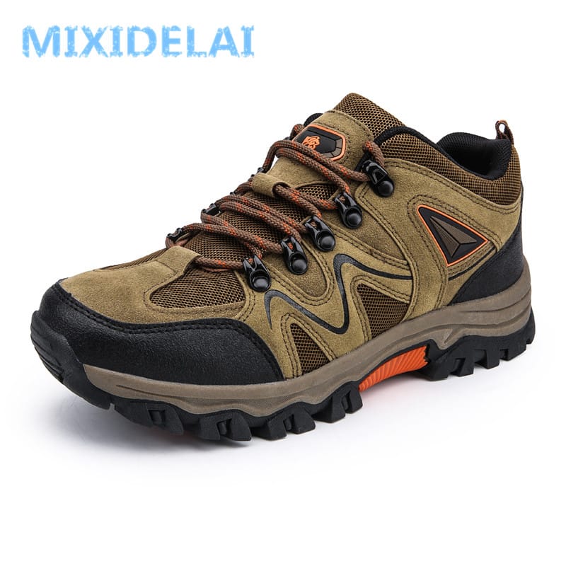 MIXIDELAI 2023 New Brand Spring Fashion Outdoors Sneakers Breathable Men's Shoes Mens Combat Desert Casual Shoes Plus Size 36-47