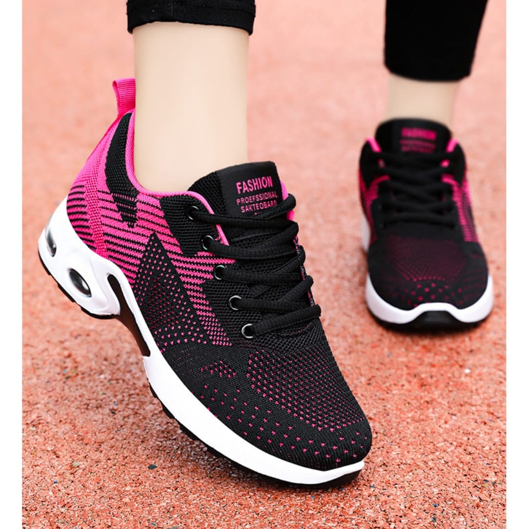 Women's shoes 2024 mesh breathable comfortable sports shoes soft sole lightweight fashion casual shoes