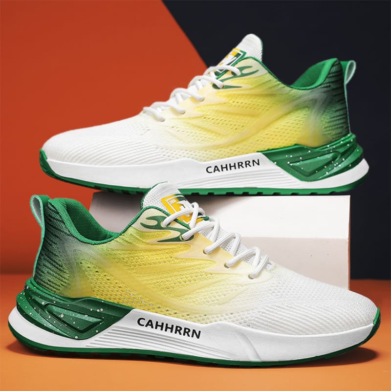 Fashion Men's Mesh Casual Sneaker Lace-up Shoes for Men All-match Man Vulcanized Shoe New Trendy Thick Bottom Soft Male Sneakers