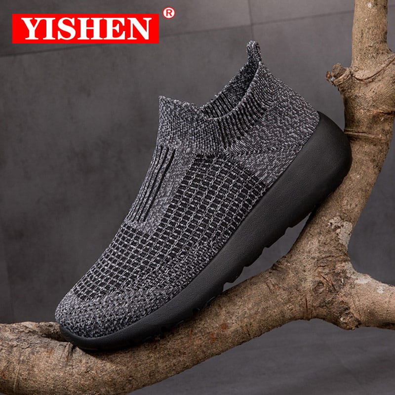YISHEN Socks Shoes Men Casual Shoes Sneakers For Couple Breathable Women Sneakers Outdoor Anti-slip Zapatos Casual Unisex Shoes