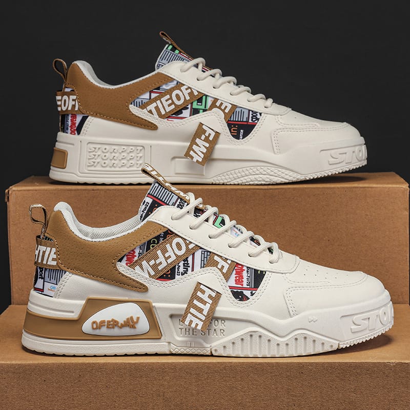 New Skateboard Mens Shoes Summer Sneakers Leather Casual Fashion Outdoor Running Sports Hiking Tennis Platform Designer Luxury