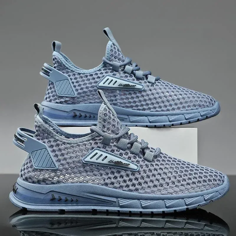 Fashion Men's Shoes High Quality Mesh Breathable Sneakers Men Soft Sole Vulcanized Shoes for Men Zapatos De Hombre 2024