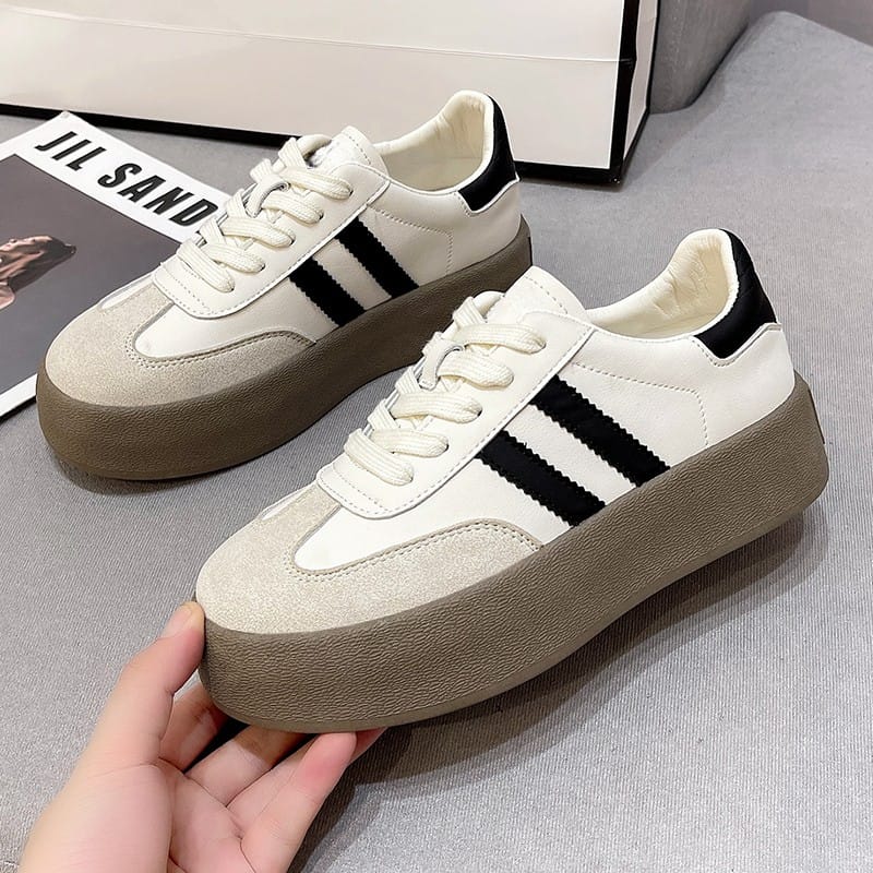 Ladies Spring Autumn New Fashion Casual Shoes Outdoor Lace Up Sneakers for Women Female Comfortable Versatile Sport Shoes