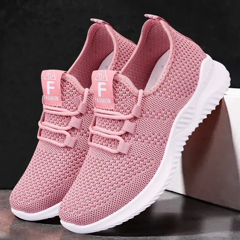 2024 Sport Running Shoes Women Air Mesh Breathable Walking Women Sneakers Comfortable  Fashion Casual Sneakers Chaussure Femme