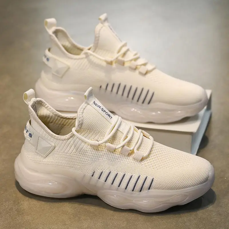 Men's Shoes Sneaker 2024 Summer New Men's Tenis Breathable Shock Absorption Running Shoes