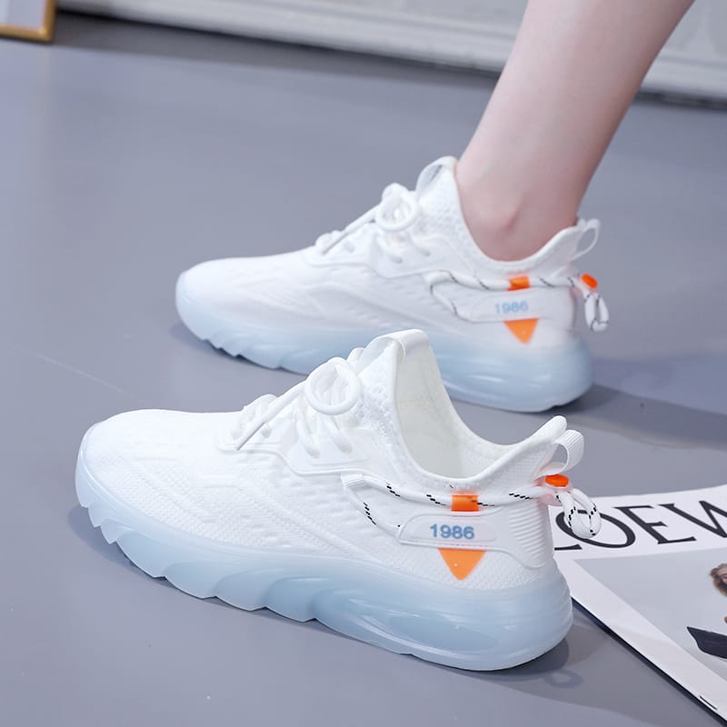 Shoes Women 2023 Spring New Sneakers Breathable Comfortable Sports Shoes Ins Fashion Shoes for Women Leisure Sports Running Shoe