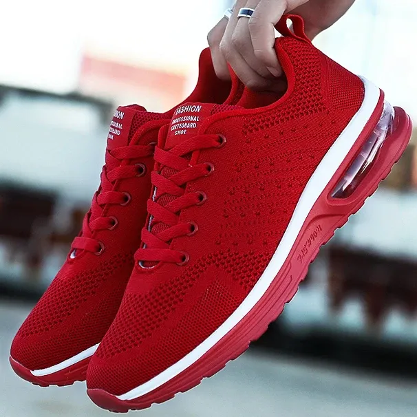 Men Sports Shoes Breathable Casual Running Fitness Couple Shoes Flat Cushion Comfortable Basketball Tennis Shoes Basket