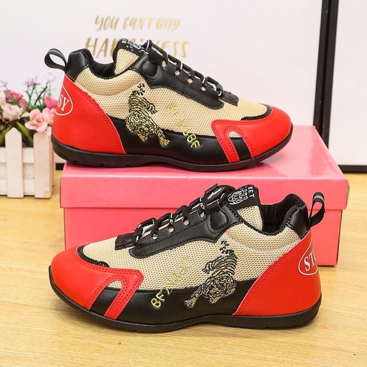 2023Women Shoes  Autumn Casual Platform Dad Shoes Fashion Lace Up Breathable Mesh Tennis Vulcanized Shoes Zapatillas Mujer