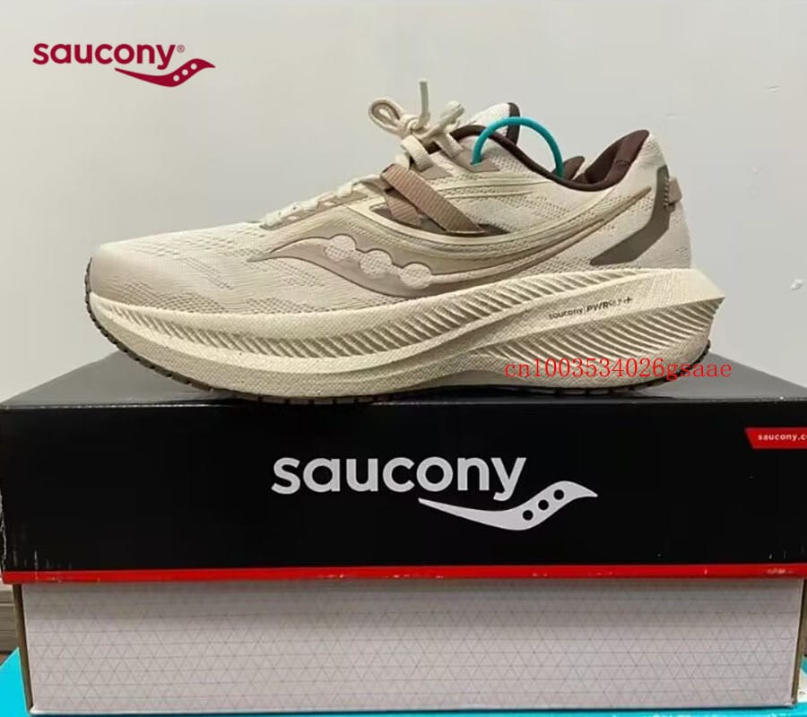 With Box Saucony Triumph 20 Victory Runner Speed Cross Running Casual Shoes Men Women Cushioning Jogging Race Road Sneakers
