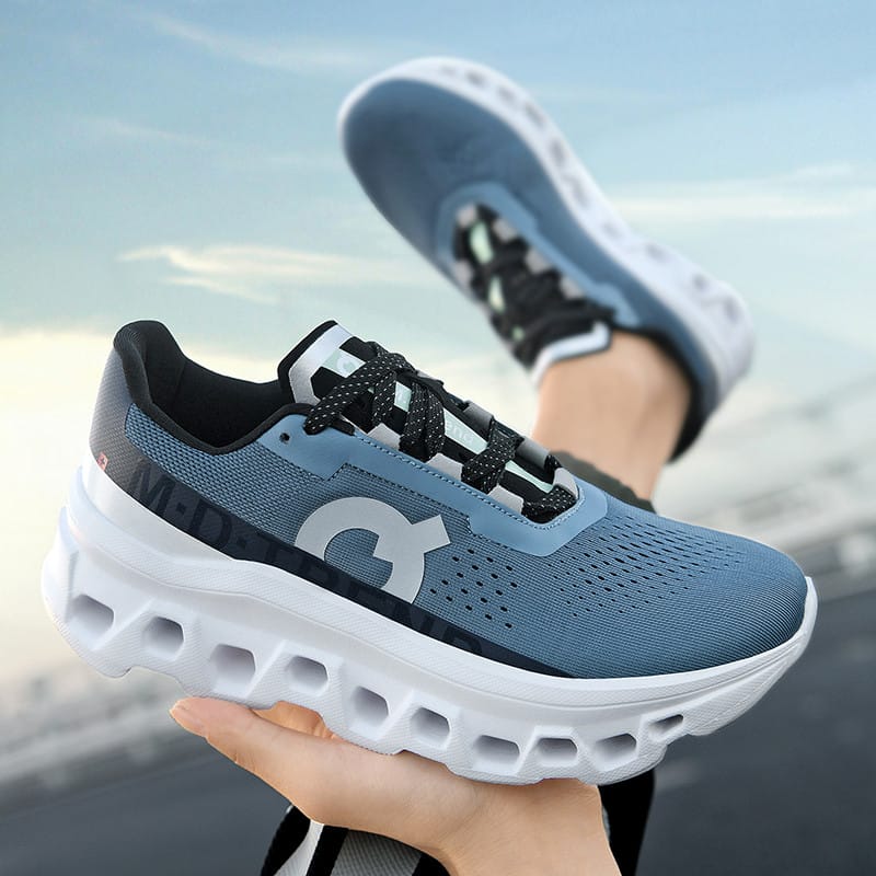 Male Cushioning Sneakers NonSlip Casual Sports Shoes Lightweight Men's Walking Running Shoes Hhollow Design Outsole Large Size45