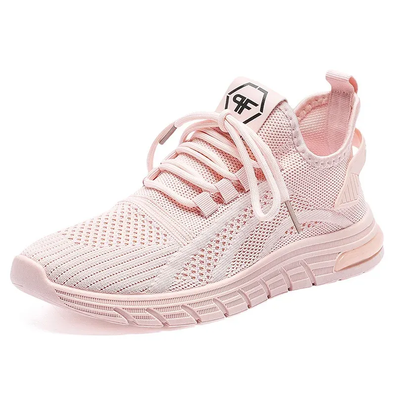 2024 Spring New Women's Shoes Sneakers Korean Style Breathable Sports Casual Shoes Women Solid Color Air Mesh Woman Shoe