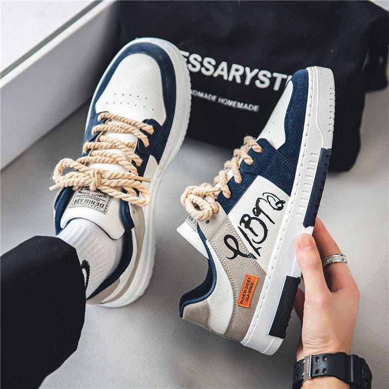 Original Men's Sneakers Men Casual Platform Shoes Versatile Fashion Color Matching Tennis Shoes Vulcanize Shoe Zapatillas Hombre