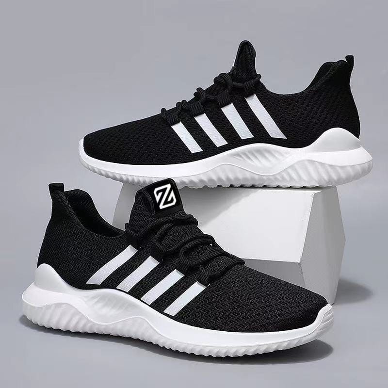 Spring 2024 new breathable mesh shoes trend running men's shoes Joker casual sports shoes fashion casual shoes