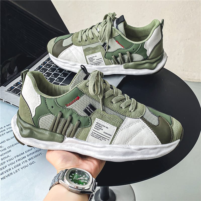 Men's Sneakers Original Luxury Brand Sneakers Comfortable Breathable Flat Outdoors Casual Running Sports Shoes Tenis Masculino