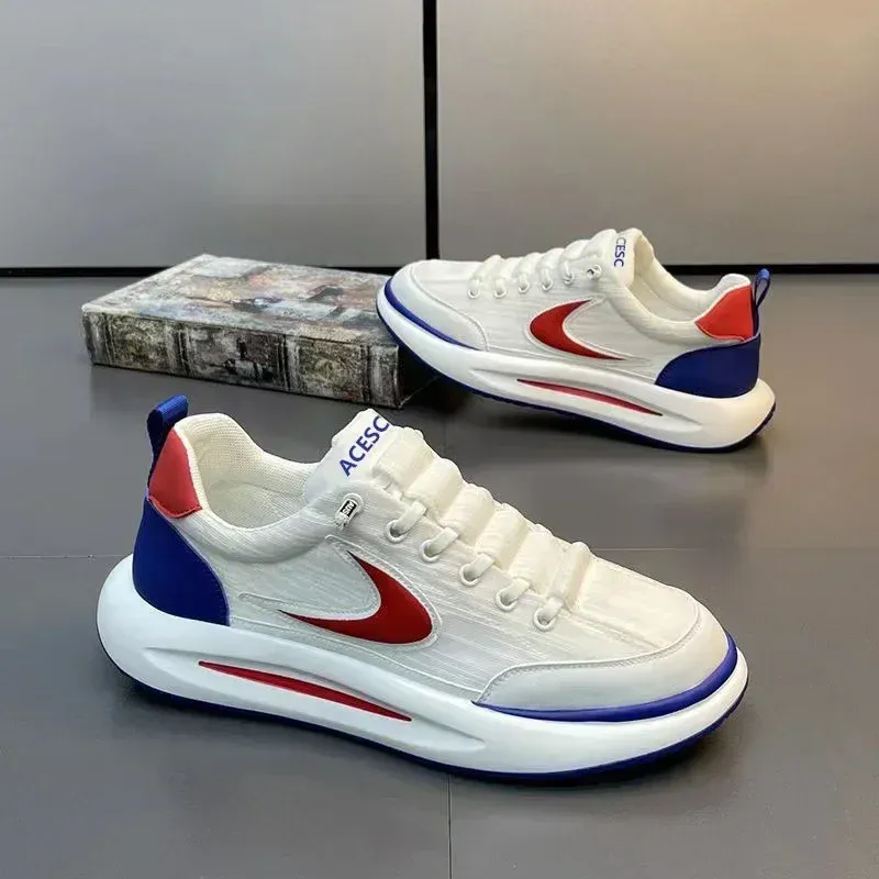 Fashion Men Sneakers Outdoor Hard-Wearing Running Shoes Men Breathable Lightweight Comfortable Casual Shoes New Tenis Masculino