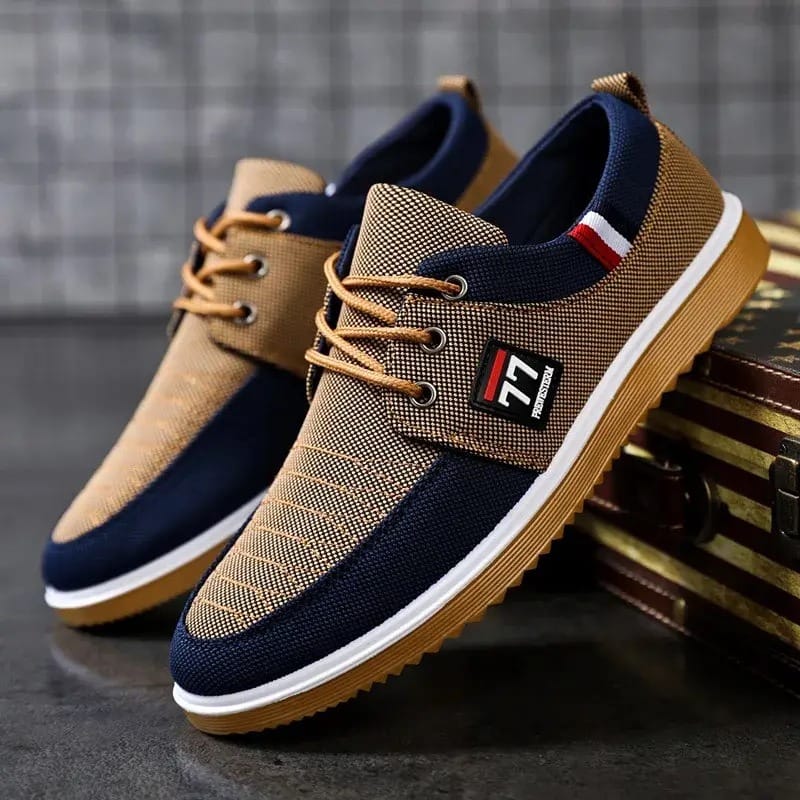 Men's Canvas Shoes Breathable Lightweight Walking Shoe Lace Up Vulcanized Shoes for Men Casual Sneakers Big Size47 Free Shipping