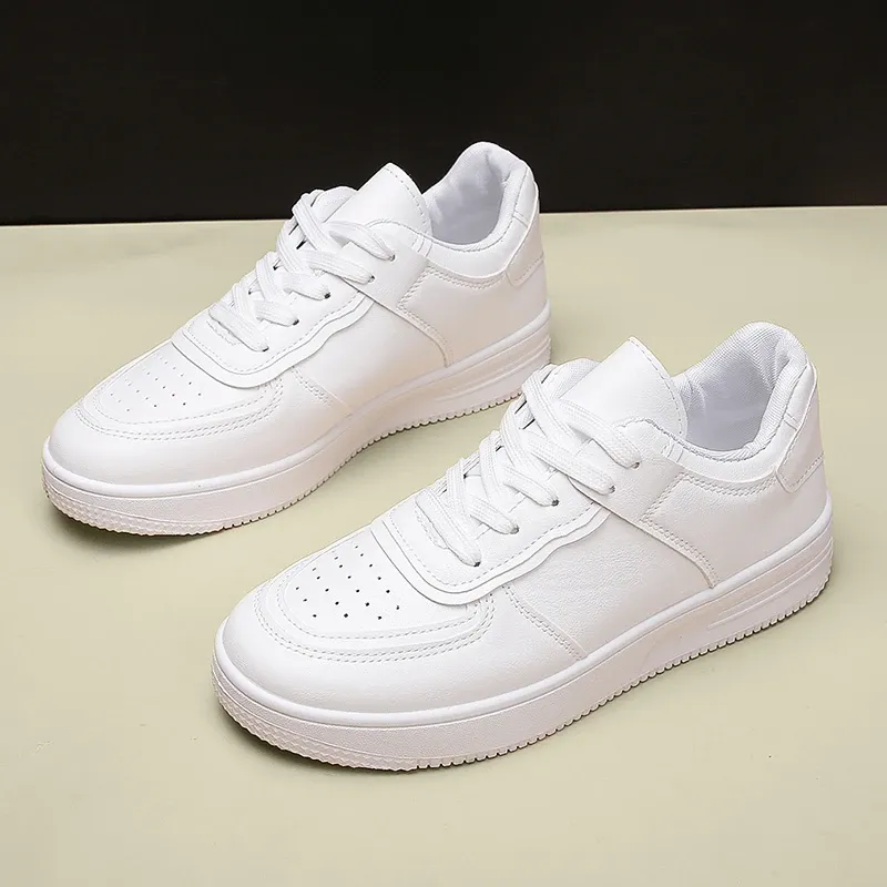 2024 Spring Autumn Season New Outwear Women's Vulcanized Shoes Lace Up Mesh Breathable and Comfortable Single Shoes for Women