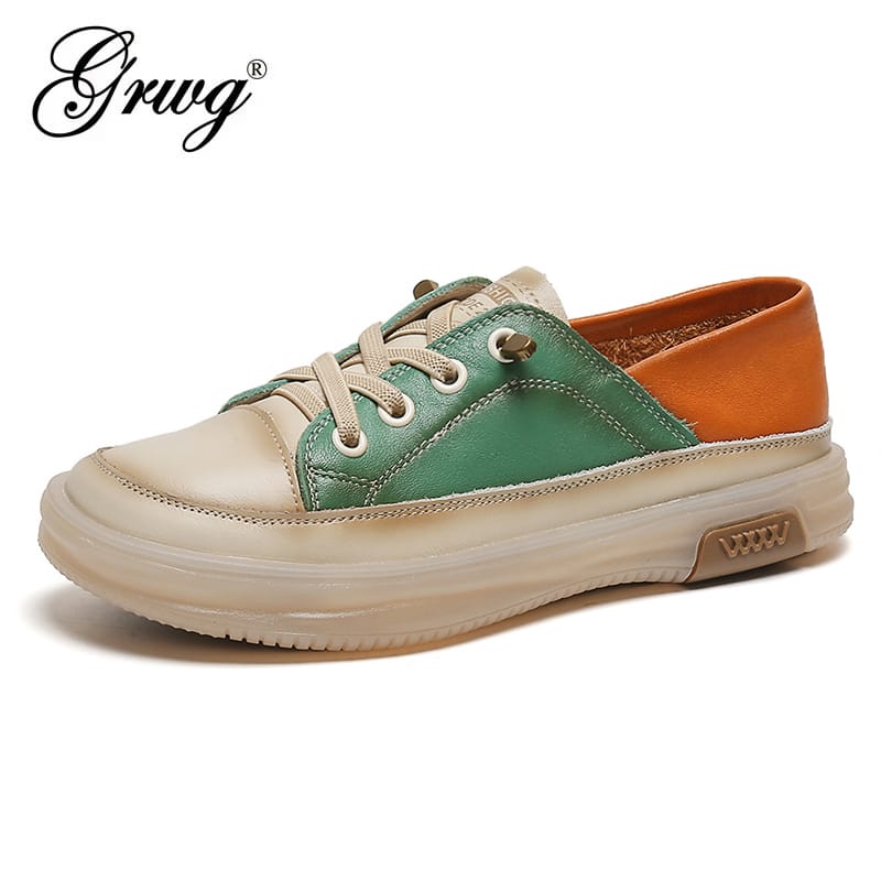 Spring Summer Casual Sneakers Women 2024 New Design Ladies Vulcanized Shoes High Quality Women Loafers Slip On Flats Shoes