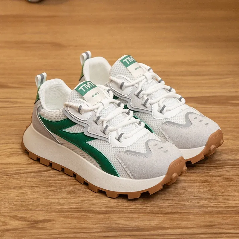 Fashion Versatile Casual Sneaker Foe Women Round Tip Platform  Light Board Comfortable Breathable Shoes Women Shoes Lightweigh