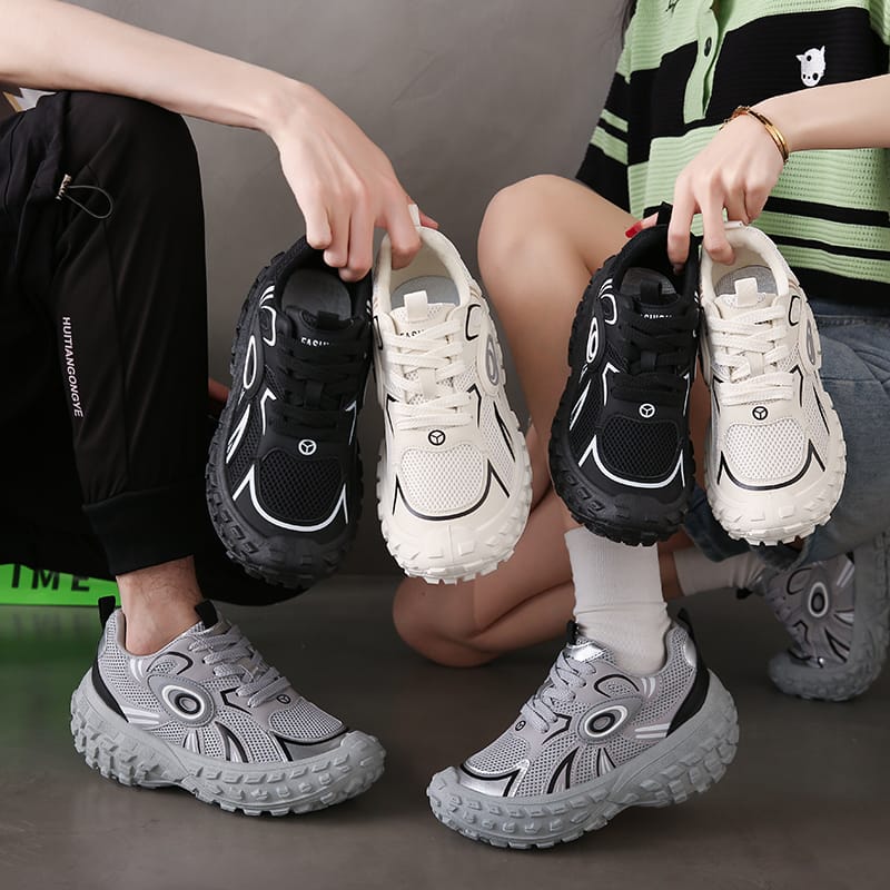 Tire Bottom Couple's Casual Shoes All-match Light Anti-slip Wear Resistant Mens Casual Shoe Mens Sneakers Hot Men Casual Sneaker