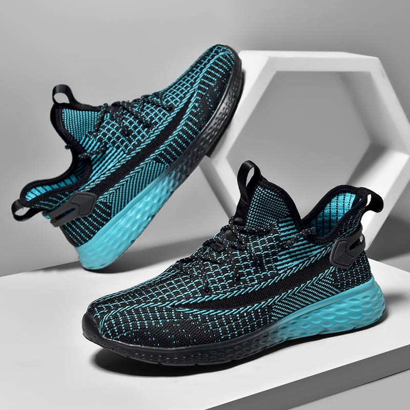 Xiaomi Youpin Sneakers Men Breathable Running Sport Non Slip Sole Fly Woven Mesh Casual Shoes Light Unisex Women Shoes 2022 New