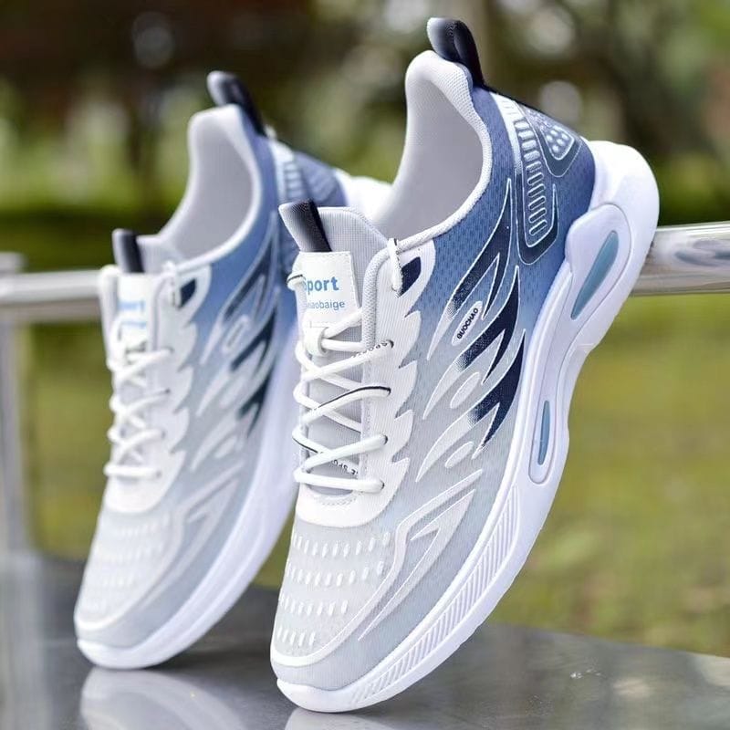 GOOHOJIO Lightweight Running Shoes for Men 2023 Men's Designer Mesh Casual Sneakers Lace-Up Male Outdoor Sports Tennis Shoe