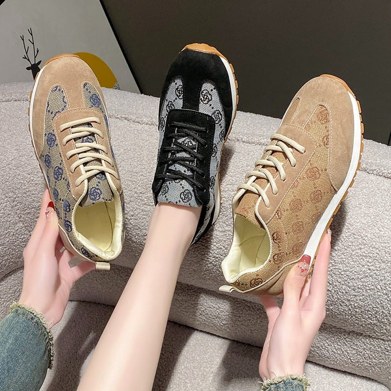 Women Sneakers Summer Platform Shoes Luxury Casual Sports Designer Shoes Women Lightweight Breathable Flats Non-slip Woman Shoes