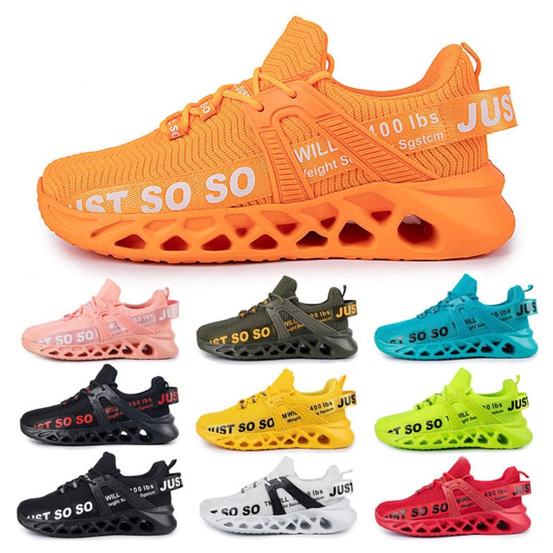 Just So So Shoes Men Outdoor Women Men Sneakers Lightweight Breathable Blade Running Shoes Unisex Casual Shoes Mesh Lace Up EU48