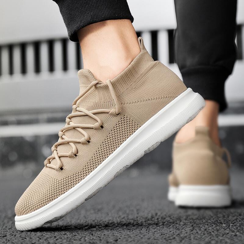 Men's shuttle outdoor running shoes, casual, comfortable, lightweight, breathable sports shoes and breathable walking shoes