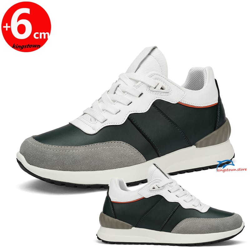 Man Chunky Shoes Elevator Sports Sneakers for Men with Height Increasing Insole 6cm