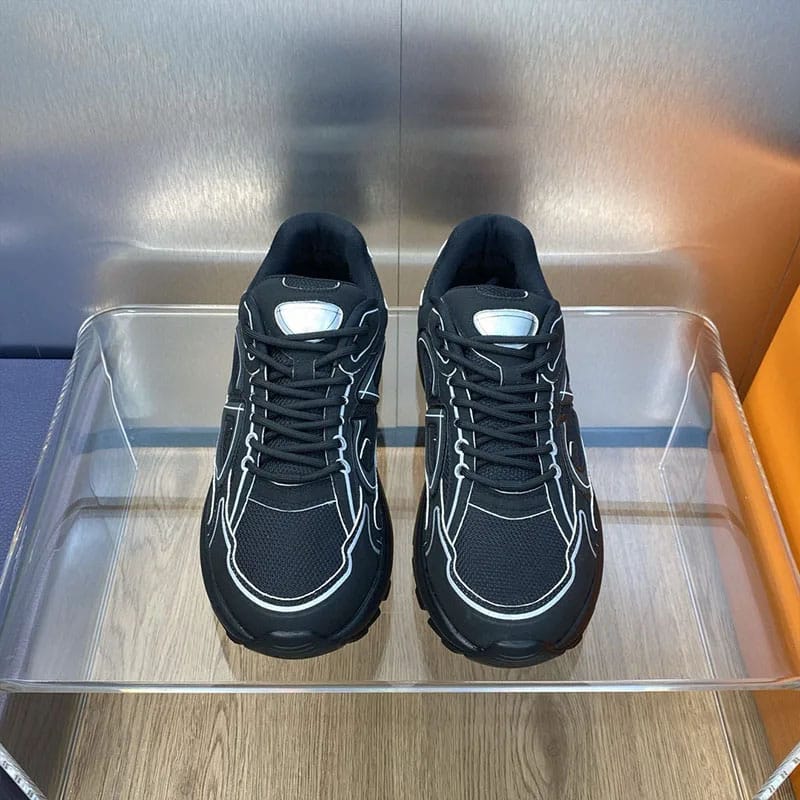 Letter High Quality Men's And Women's Fashion Sports Shoes, Shoe Brand Air Cushion White Shoes, Lovers Casual Sports Shoes