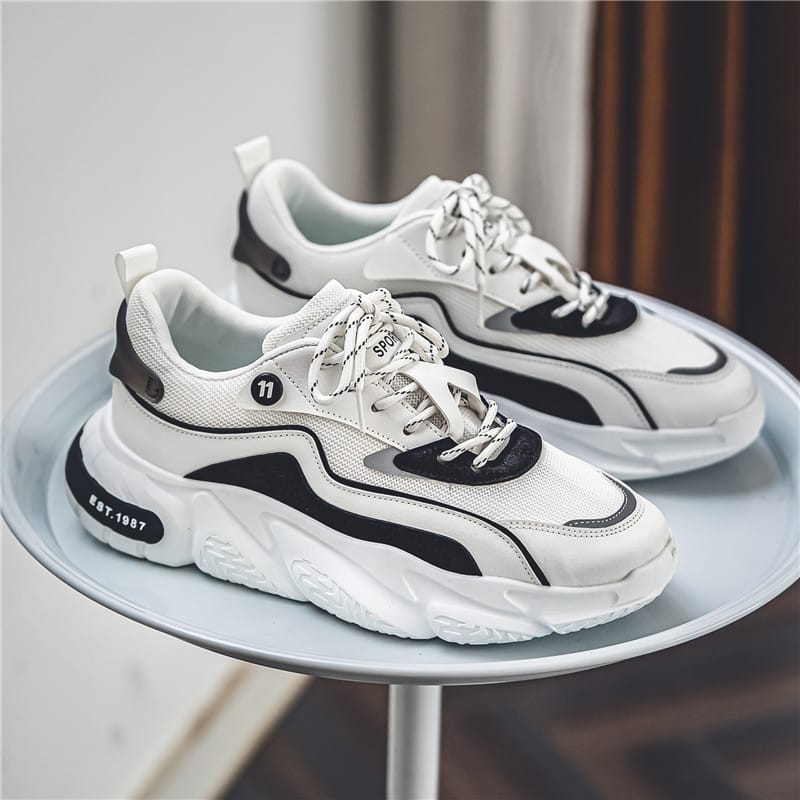 Men's Comfort Sneakers Breathable Lightweight Casual Sports Running Tennis Fitness Jogging Athletic Shoes for Men