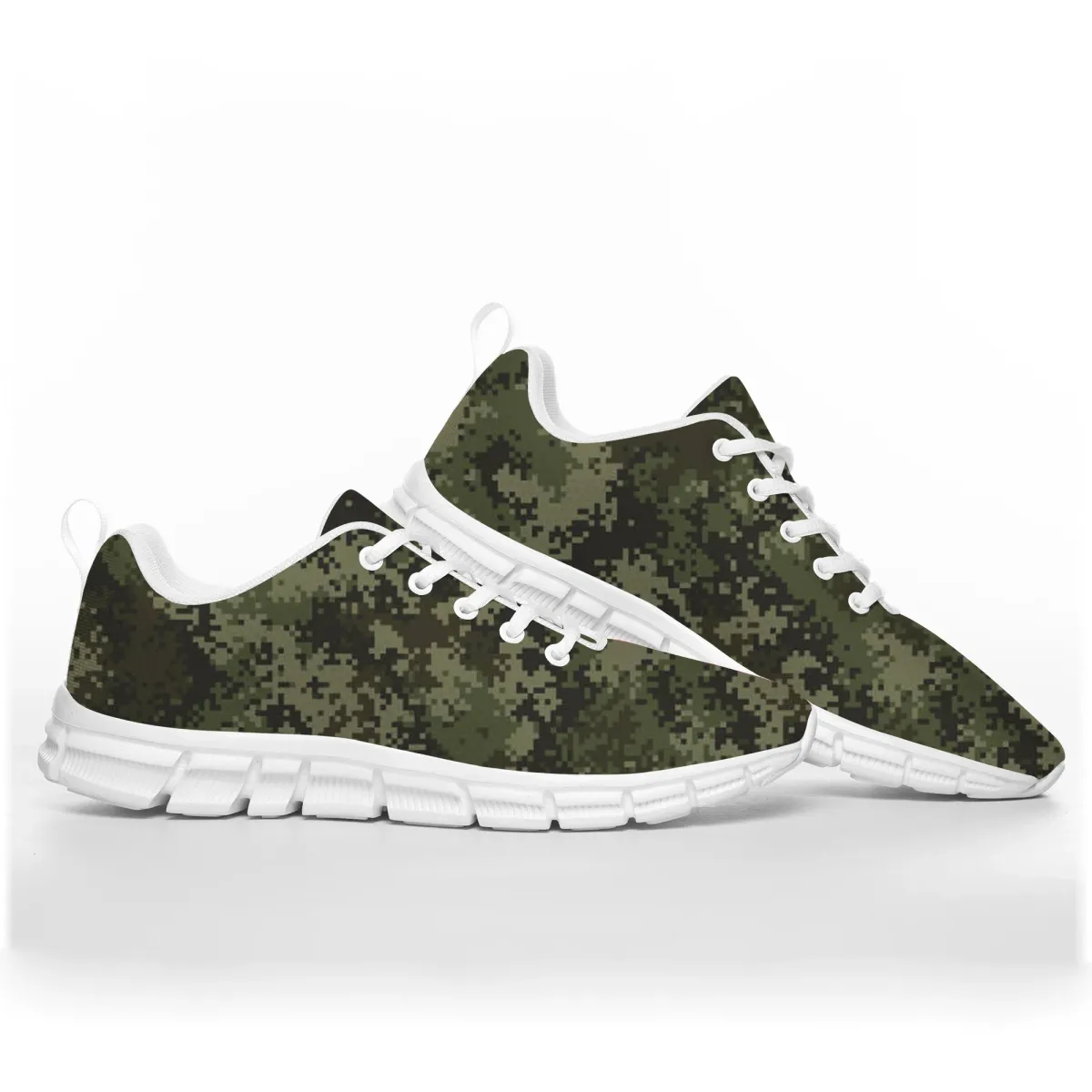 Navy Camo Sports Shoes Mens Womens Teenager Kids Children Sneakers Army Camouflage Casual Custom High Quality Couple Shoes
