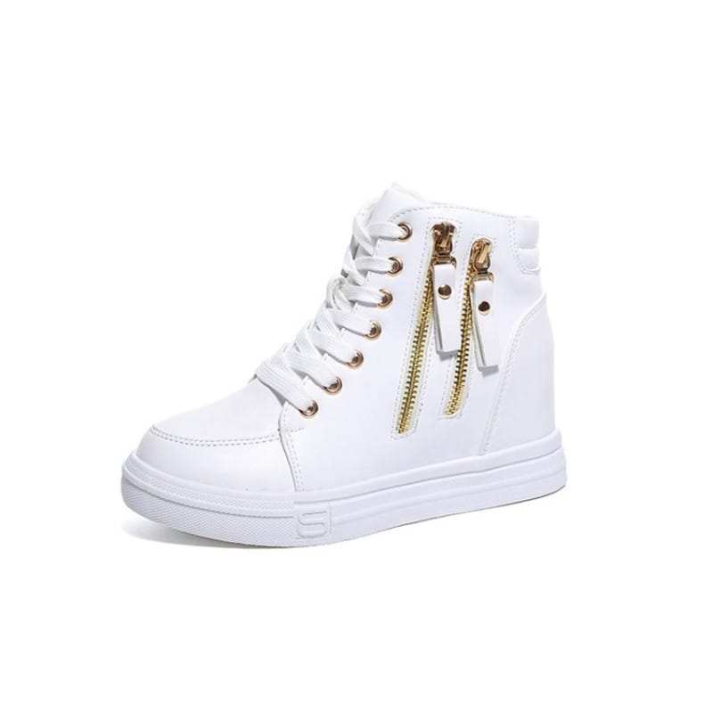 shoes woman 2024 trend Women Shoes Thick Sole White summer Breathable Platform Trend Round Head Female Casual Sneakers