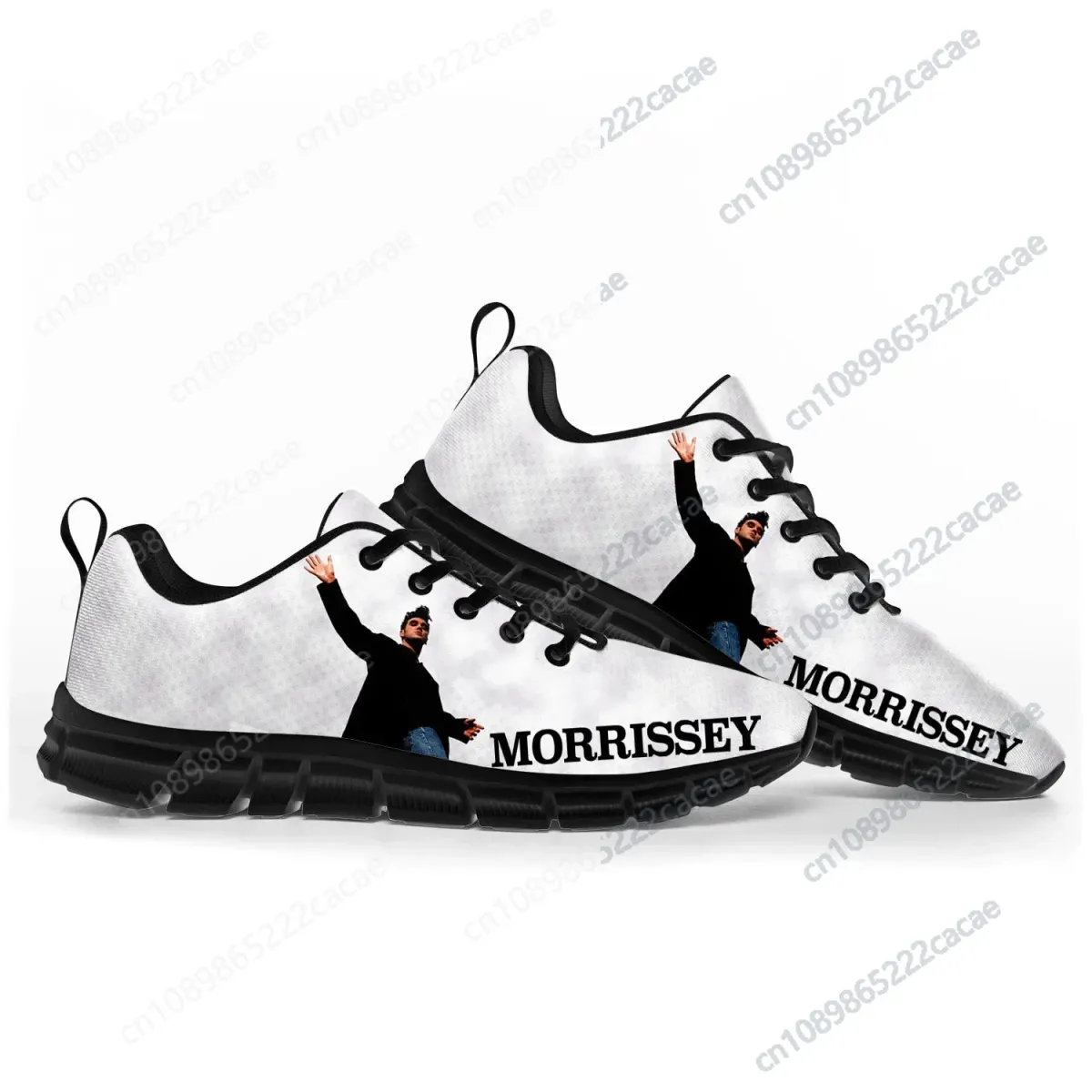 Morrissey Rock Singer Pop Sports Shoes Mens Womens Teenager Kids Children Sneakers Casual Custom High Quality Couple Shoes Black