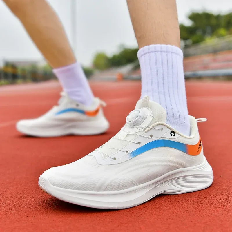 Professional Running Shoes Men Training Shoes Breathable Lightweight Sneakers Non-Slip Track Tennis Walking Shoe 2024