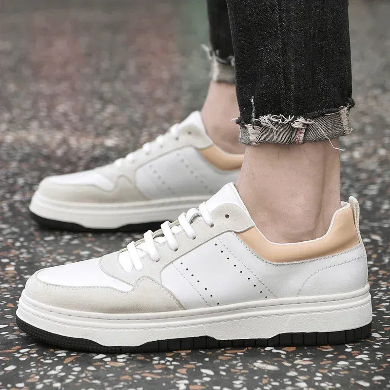 Fashion Oxford Shoes Men's Sports Outdoor Hiking Shoes Men's Casual Shoes Thick Sole Commuting Work  Zapatillas