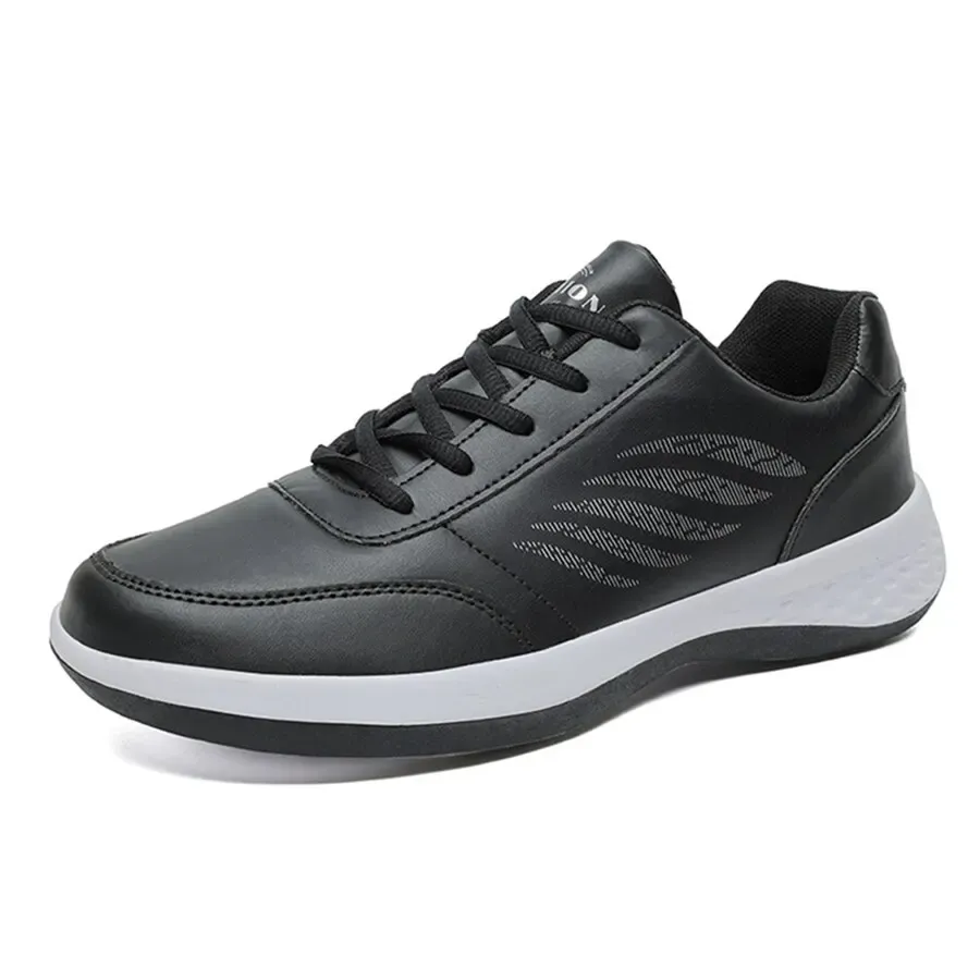 2024 Mens Casual Walking Shoes Lace Up Fashion Trainers Sneaker Non Slip Lightweight Slightly Footwear Size Smaller Than Normal