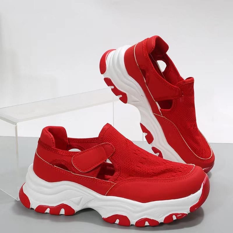 Spring Platform Women's Sports Shoes 2023 New Fashion Mesh Breathable Women Sneakers Casual Light Walking Shoes for Women Tenis
