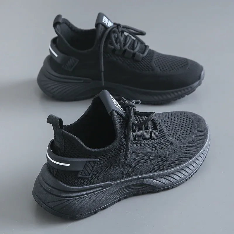 Spring Summer Mesh Breathable Shoes for Women Sneakers 2024 New Fashion Casual Lace -up Plus Size Lightweight Running Shoes