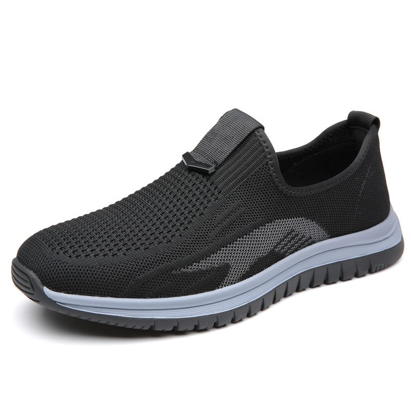 Sports walking shoes men's summer new breathable casual mesh men's shoes comfortable soft bottom middle-aged father shoes