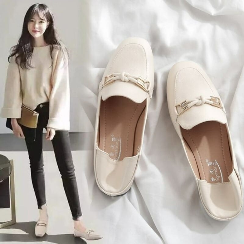 Women's Shoes 2024 Summer Fashion Casual flat loafer Slip on Footwear Outdoor Jogging Shoes for woman Comfortable work shoes