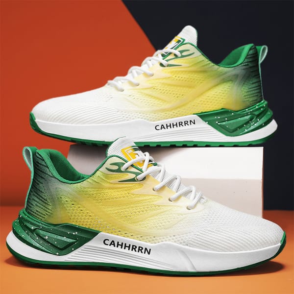 Fashion Men's Mesh Casual Sneaker Lace-up Shoes for Men All-match Man Vulcanized Shoe New Trendy Thick Bottom Soft Male Sneakers