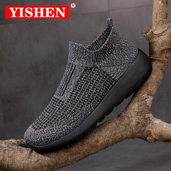 YISHEN Socks Shoes Men Casual Shoes Sneakers For Couple Breathable Women Sneakers Outdoor Anti-slip Zapatos Casual Unisex Shoes