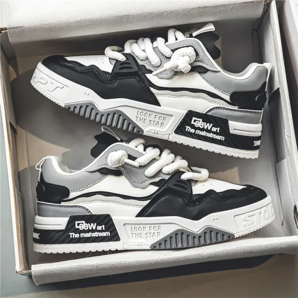 Mens Sneakers Thick Sole Casual Vulcanized Shoes Brand Anti-slip Sports Walking Shoes for Men Tennis Shoes Baskets Pour Hommes