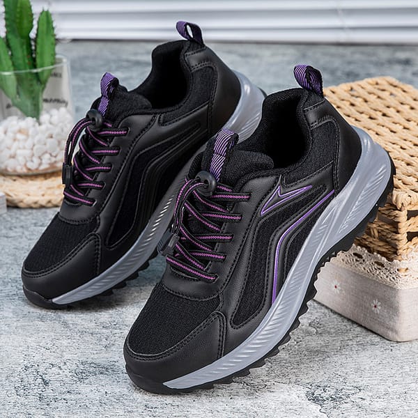 Men's and Women's Casual Sport Shoes Non-slip Breathable Middle-aged Elderly Travel Walking Shoe Lightweight Shock-absorbing New