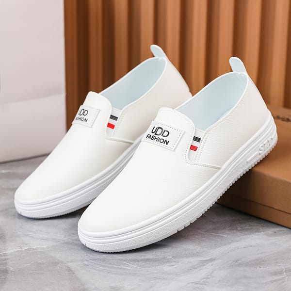 Women Vulcanize Shoes Fashion Spring Casual Female Shoes Classic Solid Color PU Leather Ladies White Sneakers Tenis Feminine
