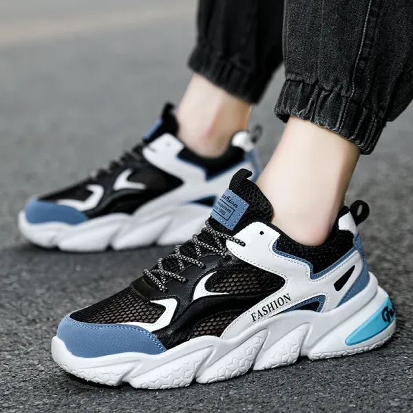 Summer Breathable Mesh Shoes Men's Outdoor Leisure Sports Shoes Youth Running Shoes Couple  Fashion Trend Women's