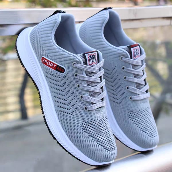 2022 Breathable Shoes for Men Mesh Lightweight Casual Shoes Comfortable Soft Bottom Flats Lace Up Sneakers Men Zapatillas Hombre
